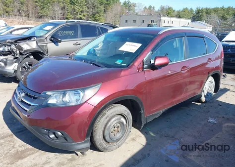 2014 Honda Cr-V Ex-L z USA, uszkodzony, nr VIN 5J6RM4H78EL014667